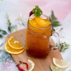 TRÀ ĐÀO CAM SẢ